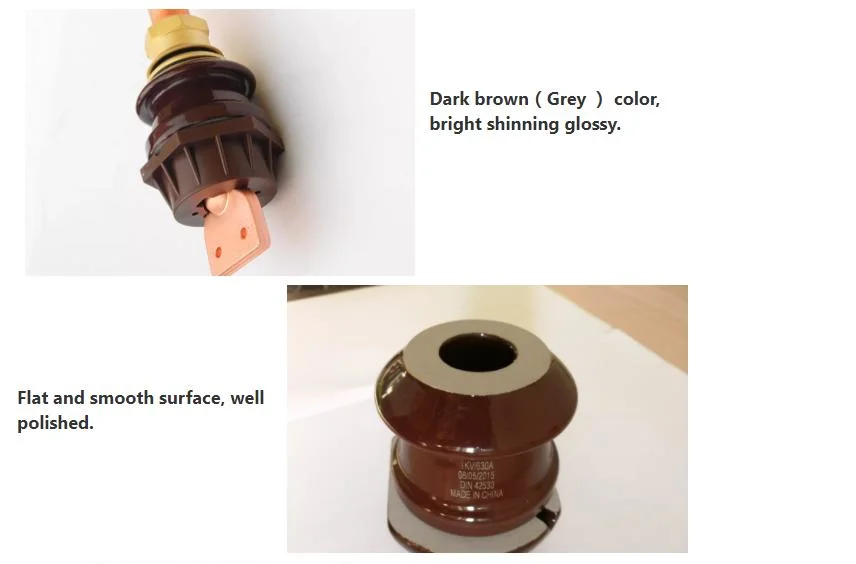 Low Voltage En Standard 1kv/250-1250A Porcelain Transformer Bushing